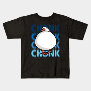 Blue Chonky Duck Kids T-Shirt